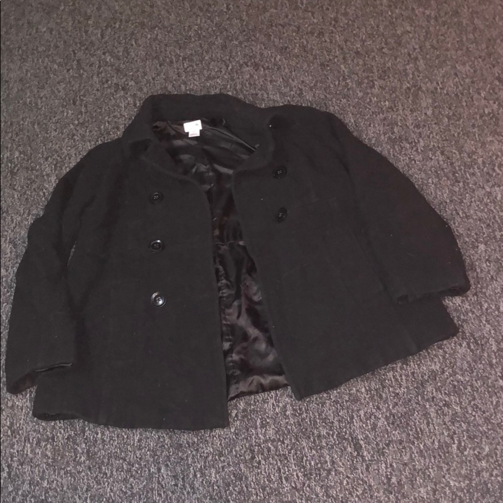 Maternity pea coat